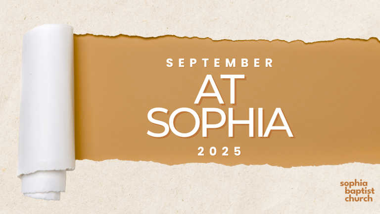 September 2025 at Sophia